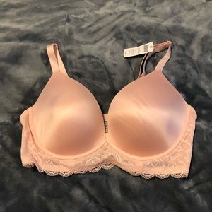 NWT SOMA ENHANCING SHAPE LACE LONGLINE PLUNGE BRA